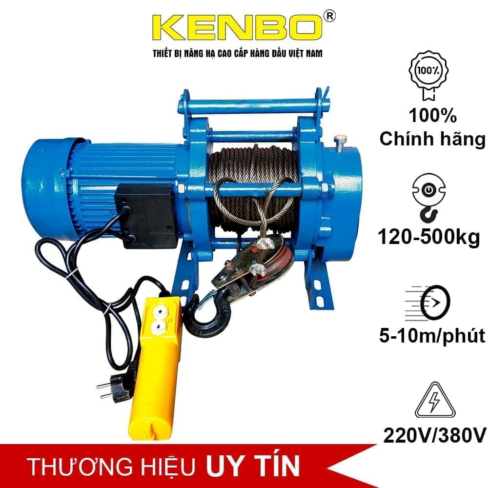 Tời điện KENBO KCD300/600 220V 380V