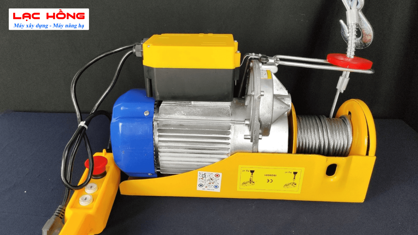 Tời điện gia đình - Tời điện KENBO PA1000 300-800kg 12m điện áp 220V
