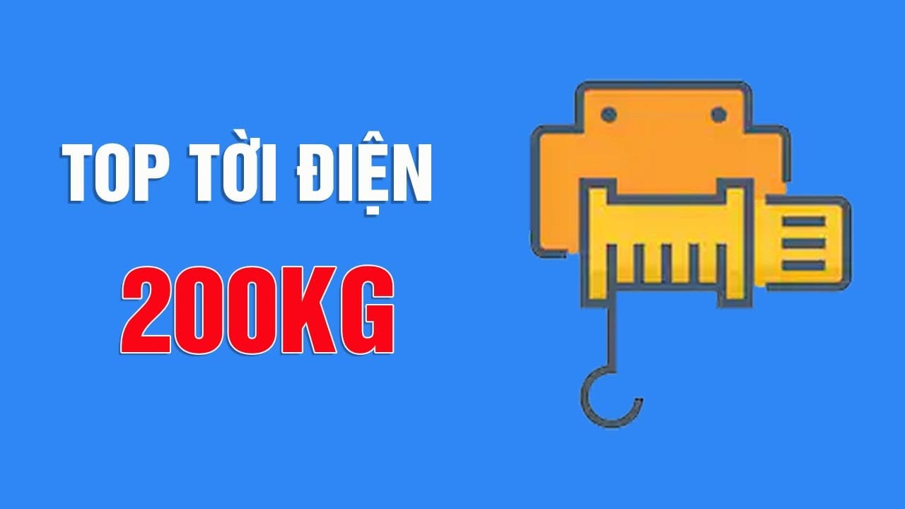 Tời điện 200kg điều khiển từ xa: Tổng hợp các loại, thông số & cách chọn đúng 2026 2 Tời điện 200kg điều khiển từ xa lắp trên công trình xây dựng nhà ở 5 tầng tại Việt Nam