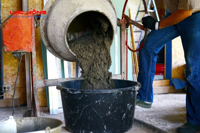 [A-Z] Dung tích máy trộn bê tông 250L, 350L, 500L và giá