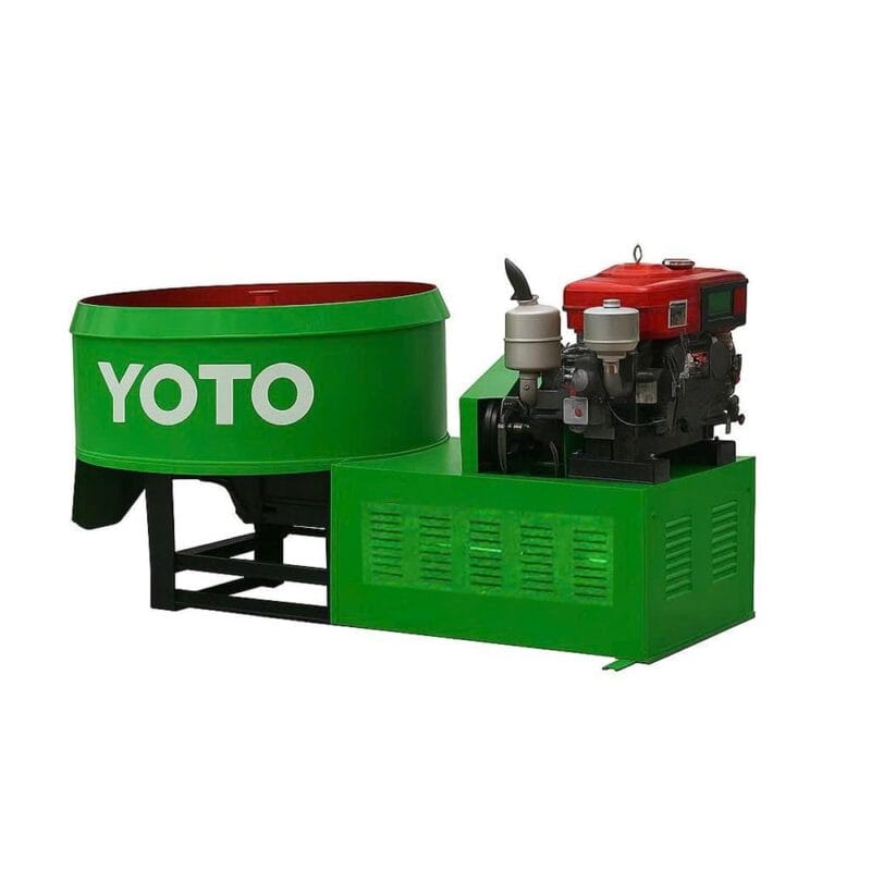 Máy Trộn Bê Tông Chạy Dầu: Đánh Giá Chi Tiết & Lưu Ý Khi Mua 4 Máy trộn bê tông cưỡng bức YOTO