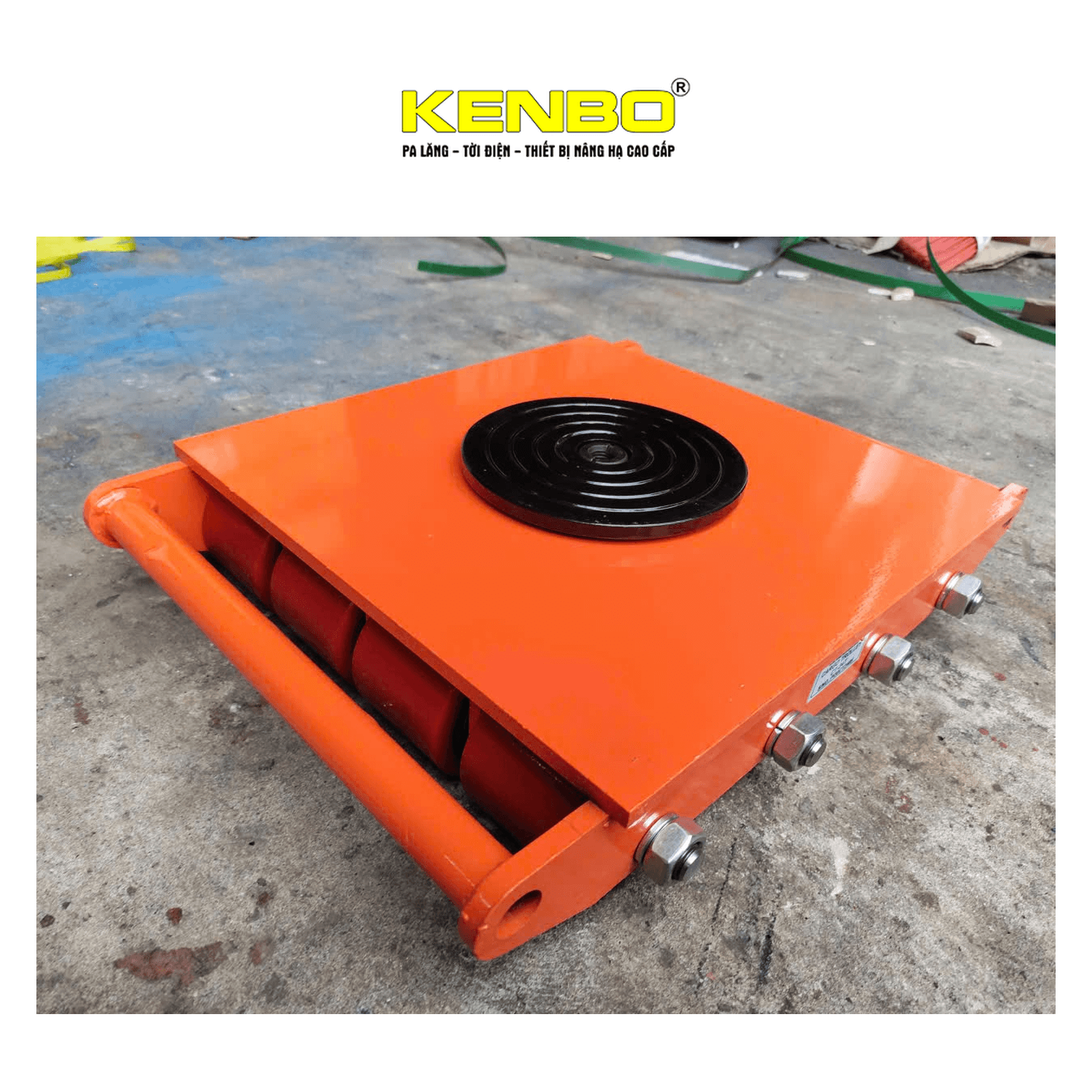 Con lăn chuyển hàng KENBO 24 tấn (Rùa tải hàng) 3 Con lăn chuyển hàng KENBO 24 tấn - ảnh 2