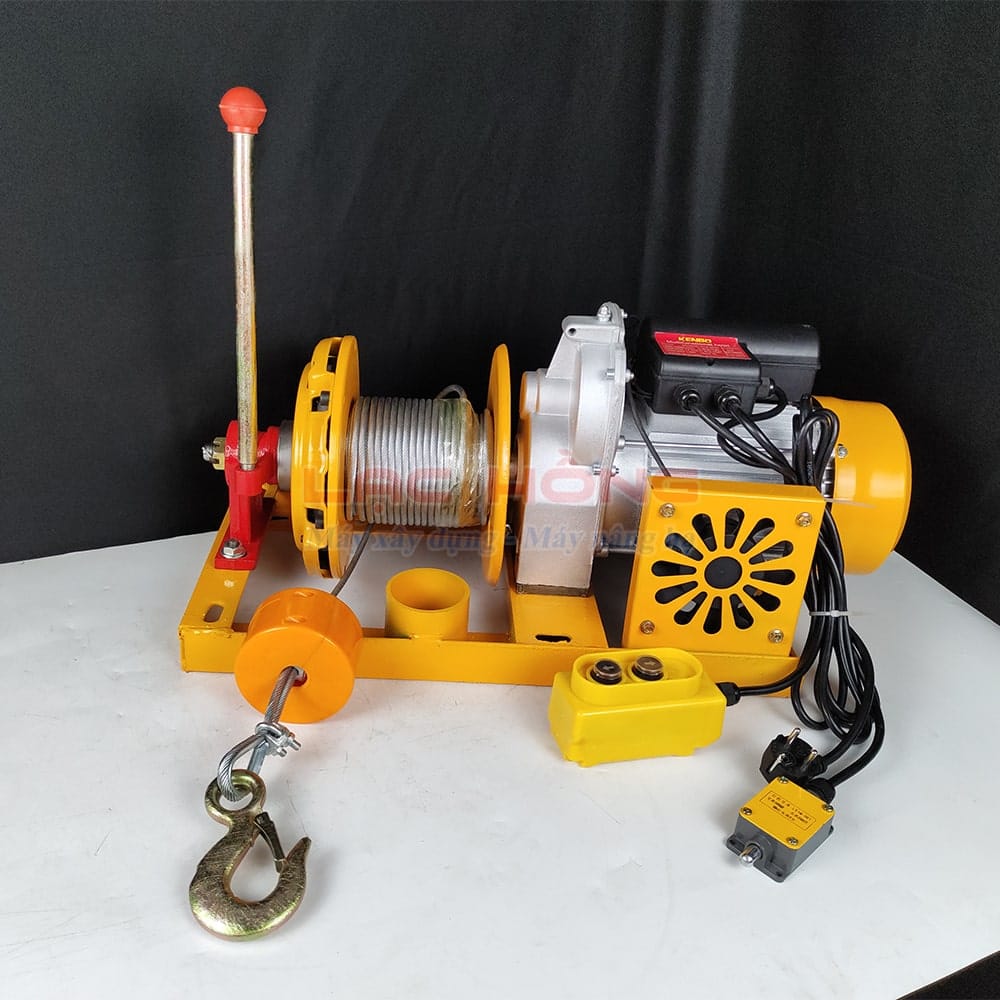 Tời côn KENBO CW400/800 114/228kg 30m 220V 12 Tời côn tay KENBO
