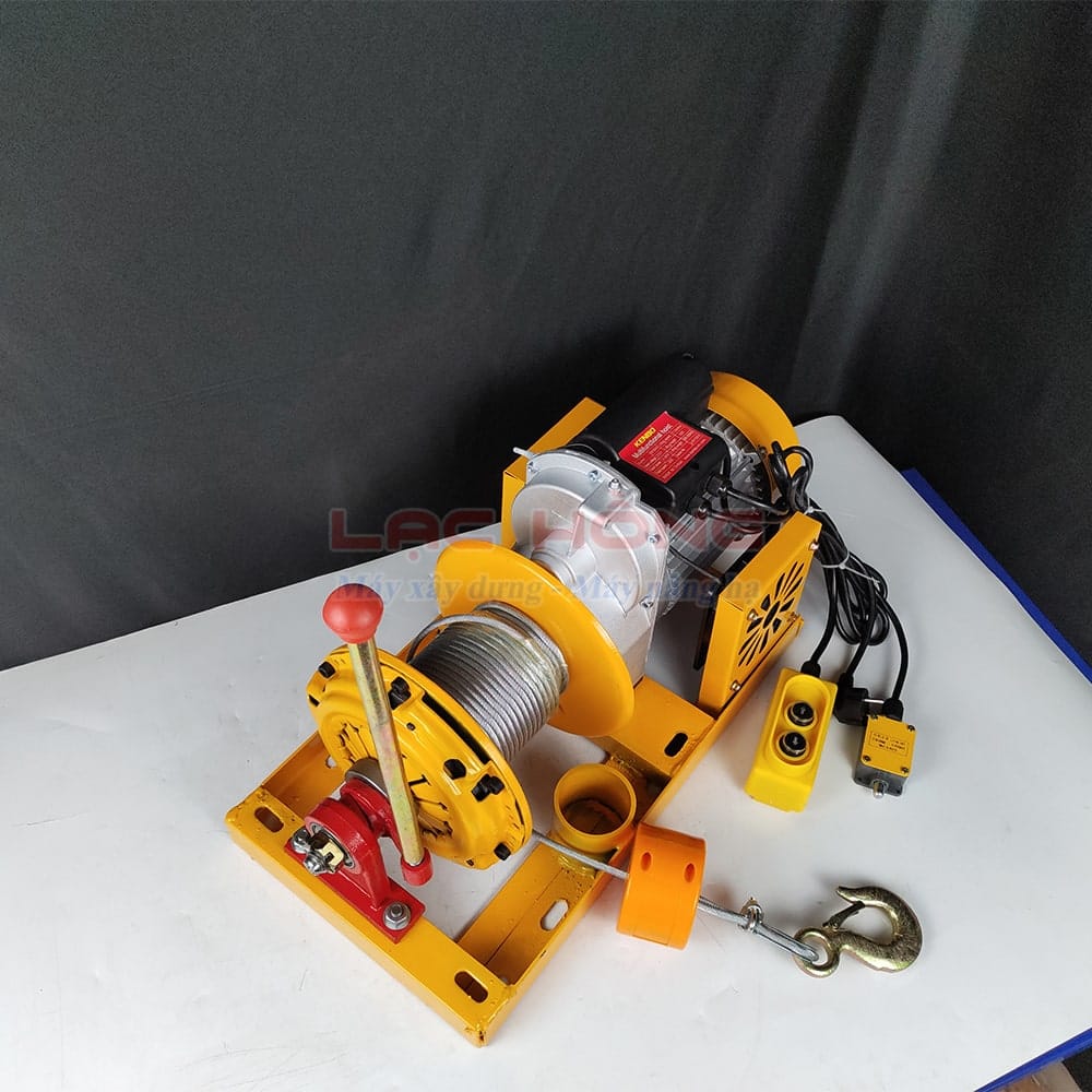Tời côn KENBO CW400/800 114/228kg 30m 220V 11 Tời côn tay KENBO