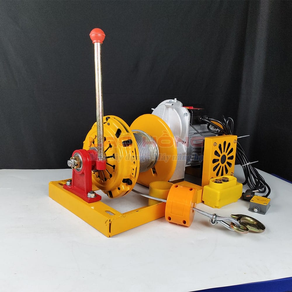 Tời côn KENBO CW400/800 114/228kg 30m 220V 8 Tời côn tay KENBO