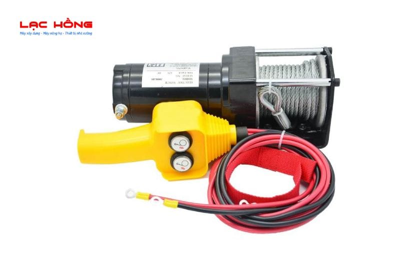 Tời điện 12V 2 tấn Giá Rẻ, BH 6T, giao hàng nhanh 2026