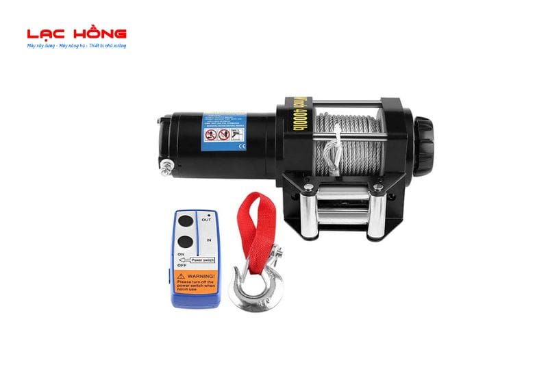 Tời điện 12V 2 tấn Giá Rẻ, BH 6T, giao hàng nhanh 2026