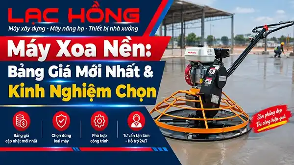 Máy Xoa Nền: Bảng Giá Mới Nhất & Kinh Nghiệm Chọn