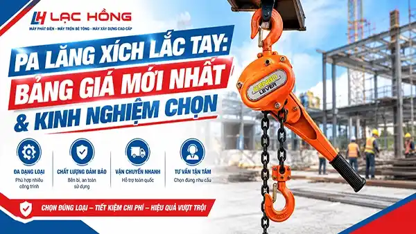 Pa Lăng Xích Lắc Tay: Bảng Giá Mới Nhất & Kinh Nghiệm Chọn