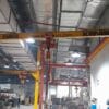 Pa lăng xích điện KENBO 0.5 tấn lắp đặt trên ray di chuyển trong nhà xưởng
